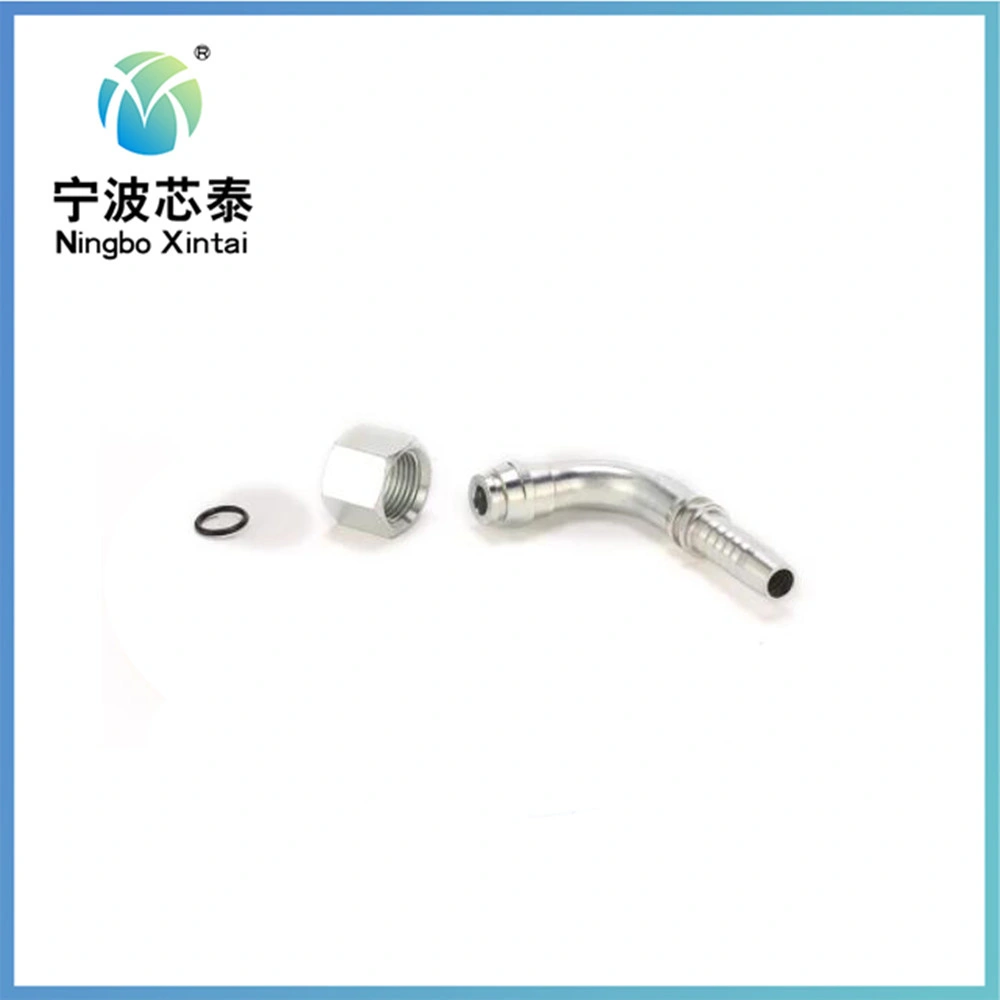 20641 Metric 60 Degree Fittings Hydraulic Metric Female Flat Seal Hose Fitting