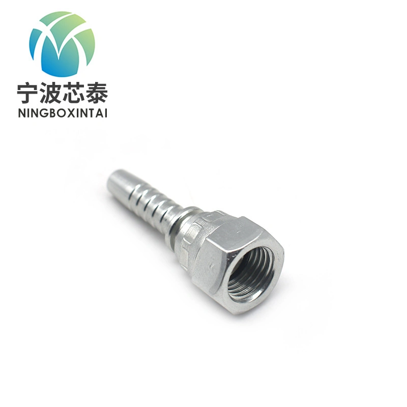 20211 Hydraulic Hose Nipple Fitting Metric Female Flat Seat Straight Fittings Hose Crimping Fittings