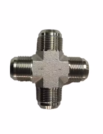 Adaptador Hidráulico Adaptador Americano de Alta Pressão Jic Macho 74° Cone-1j